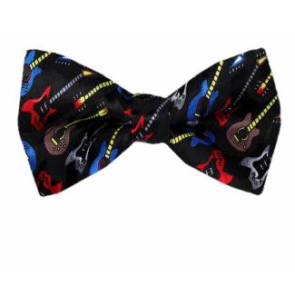 Guitar Pre Tied Bow Tie Pre Tied Novelty