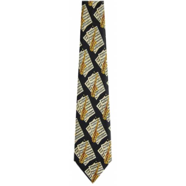 Saxophone Tie Music Ties