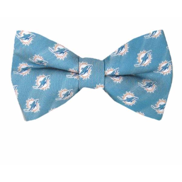 Dolphins Pre Tied Bow Tie Pre Tied Novelty