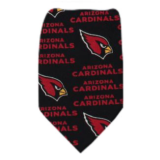 Cardinals Necktie NFL