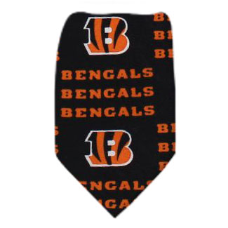 Bengals Necktie NFL