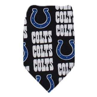 Colts Necktie NFL