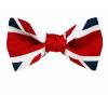 Union Jack Pre Tied Bow Tie Pre Tied