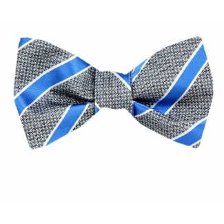 Silk Self Tie Bow Tie Bow Ties - Self Tie