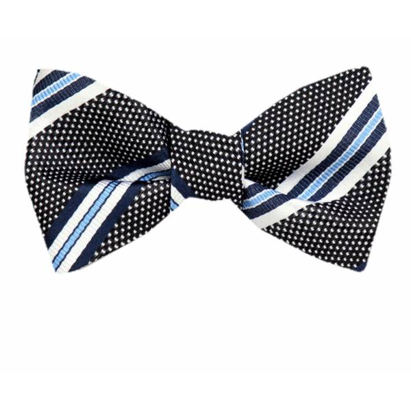 Silk Self Tie Bow Tie Bow Ties - Self Tie