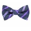 Silk Self Tie Bow Tie Bow Ties - Self Tie