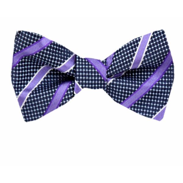 Silk Self Tie Bow Tie Bow Ties - Self Tie