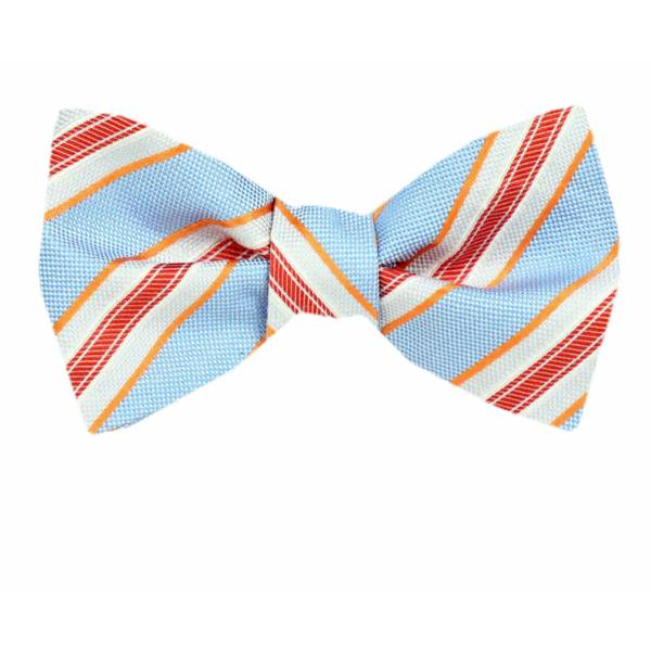 Silk Self Tie Bow Tie Bow Ties - Self Tie