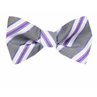 Silk Self Tie Bow Tie Bow Ties - Self Tie