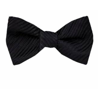 Silk Self Tie Bow Tie Bow Ties - Self Tie