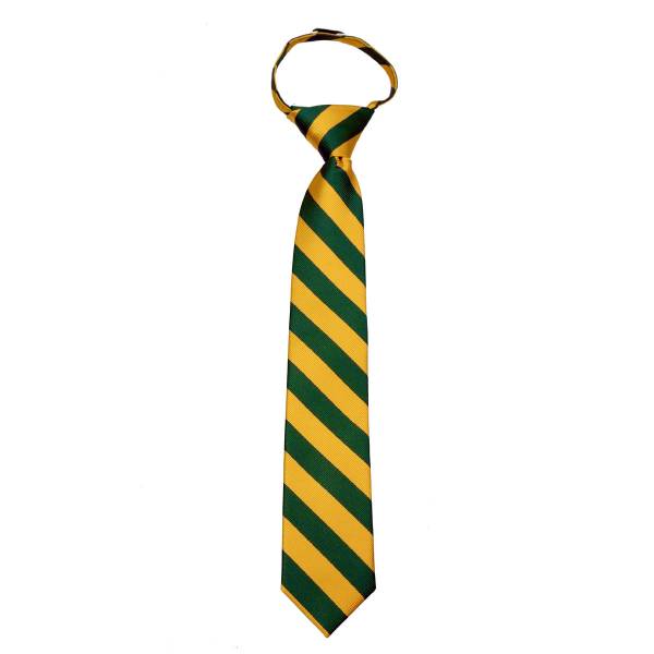 Boys 14 inch Zipper Tie Zipper Tie 14 inch