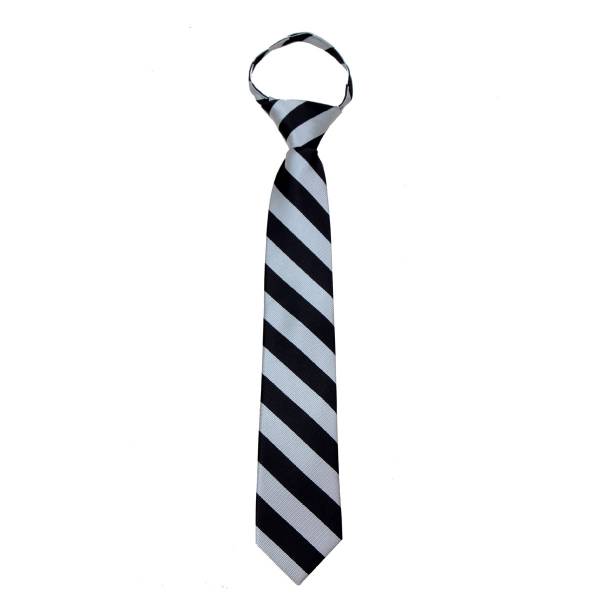 Boys 14 inch Zipper Tie Zipper Tie 14 inch