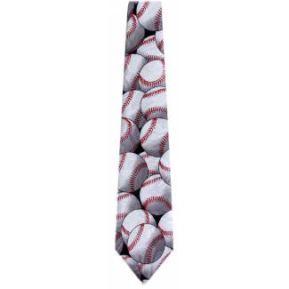 Novelty Basketball Tie Blue Sports Ties