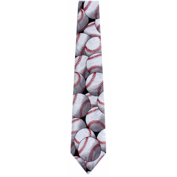 Novelty Basketball Tie Blue Sports Ties