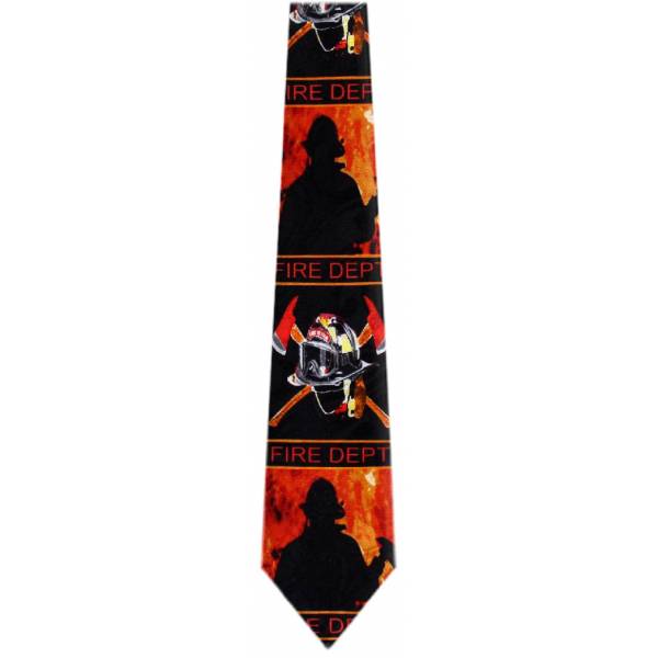 Fireman Tie Occupation Ties