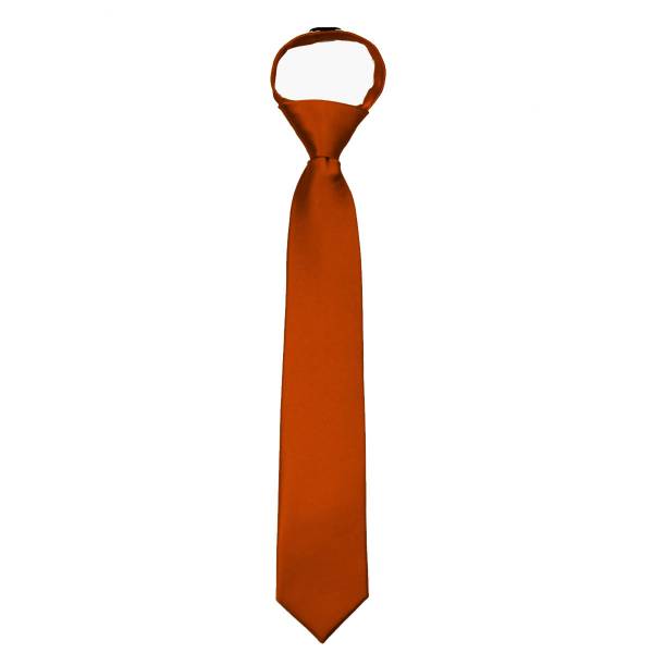 Boys 14 inch Zipper Tie Zipper Tie 14 inch