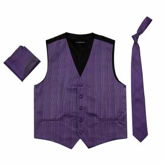 Plaid Vest Tie & Hanky Vest Tie & Hanky