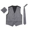 Plaid Vest Tie & Hanky Vest Tie & Hanky