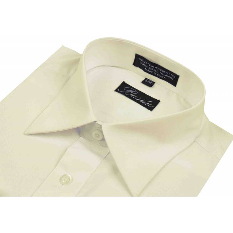 mens cream dress shirt