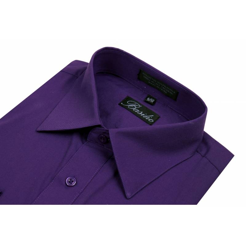 dark purple dress shirt