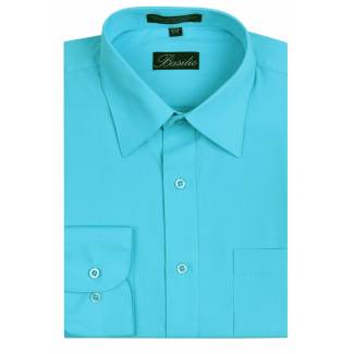 Mens Shirt Turquoise Mens