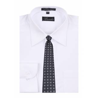 Shirt & Tie Set Mens Shirt & Tie