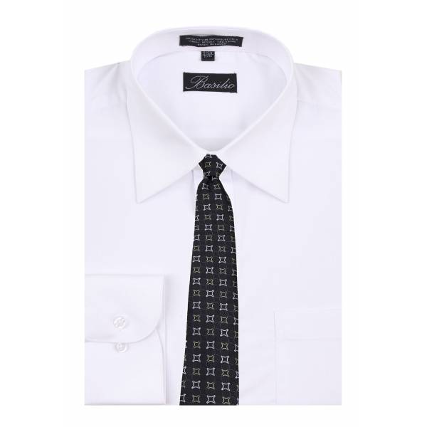 Shirt & Tie Set Mens Shirt & Tie