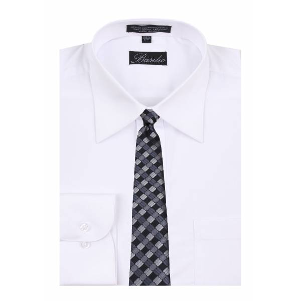 Shirt & Tie Set Mens Shirt & Tie