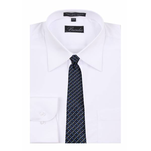 Shirt & Tie Set Mens Shirt & Tie