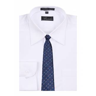 Shirt & Tie Set Mens Shirt & Tie