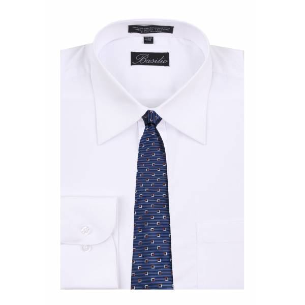 Shirt & Tie Set Mens Shirt & Tie