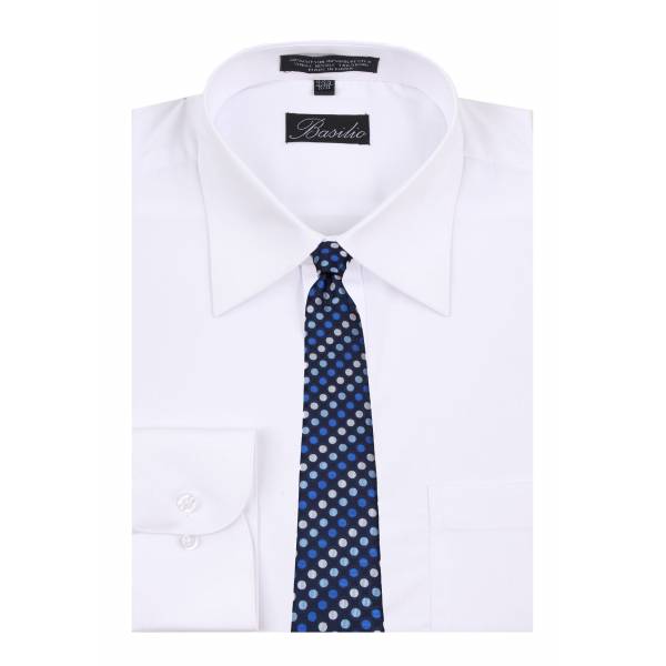 Shirt & Tie Set Mens Shirt & Tie