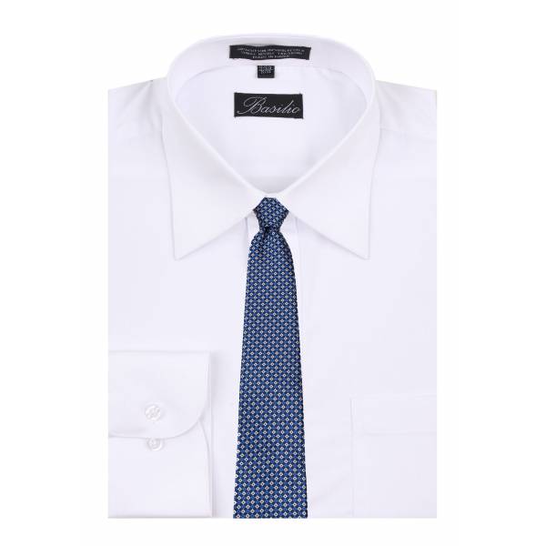 Shirt & Tie Set Mens Shirt & Tie