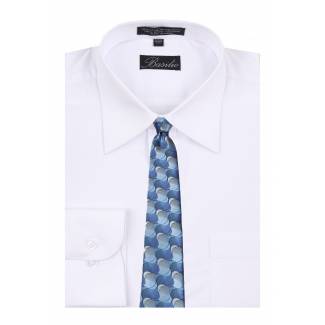 Shirt & Tie Set Mens Shirt & Tie