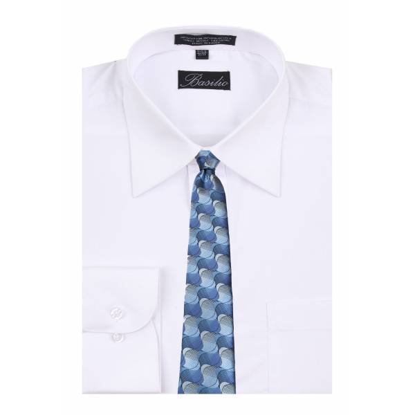 Shirt & Tie Set Mens Shirt & Tie