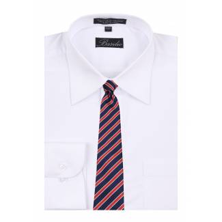 Shirt & Tie Set Mens Shirt & Tie