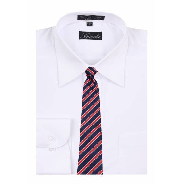 Shirt & Tie Set Mens Shirt & Tie