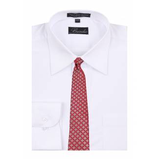 Shirt & Tie Set Mens Shirt & Tie