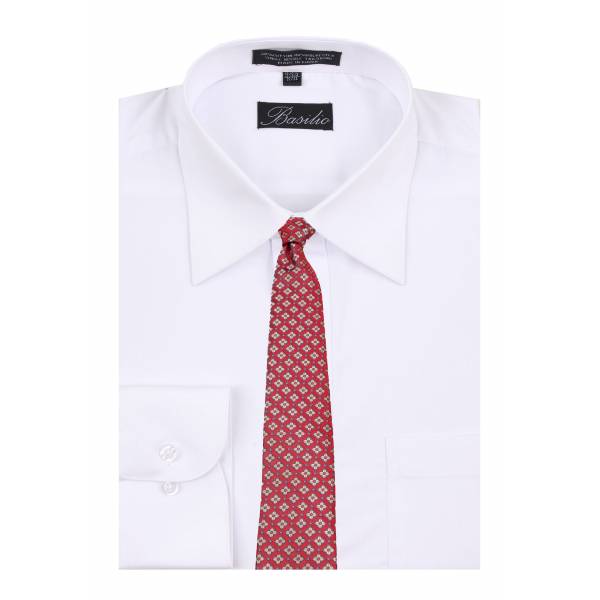 Shirt & Tie Set Mens Shirt & Tie