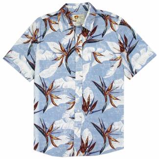 Hawaiian Print Cotton Shirt Hawaiian Shirts