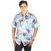 Hawaiian Print Cotton Shirt Hawaiian Shirts
