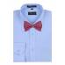 Self Tie Bow Tie Pink Self Tie