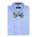 Self Tie Bow Tie Yellow Self Tie
