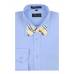 Self Tie Bow Tie Blue Self Tie