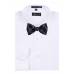 Silk Self Tie Bow Tie Bow Ties - Self Tie