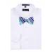 Silk Self Tie Bow Tie Bow Ties - Self Tie