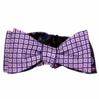Self Tie Reversible Aficionado Bow Tie Bow Ties - Self Tie
