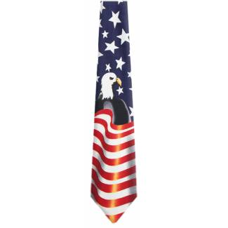 USA Flag Tie Flag Ties