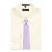 Lilac Mens Solid Tie Regular