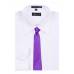 Violet Purple Solid Tie Regular